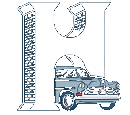 Logo Le Hudson avec voiture américaine